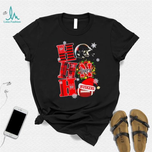 Nebraska Cornhuskers NCAA ho ho ho Christmas shirt
