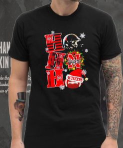 Nebraska Cornhuskers NCAA ho ho ho Christmas shirt