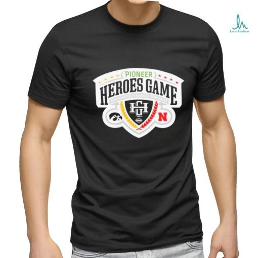 Nebraska Cornhuskers Vs Iowa Hawkeyes 2023 Pioneer Heroes Game T shirt