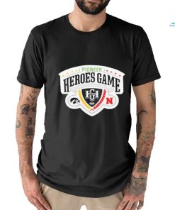 Nebraska Cornhuskers Vs Iowa Hawkeyes 2023 Pioneer Heroes Game T shirt