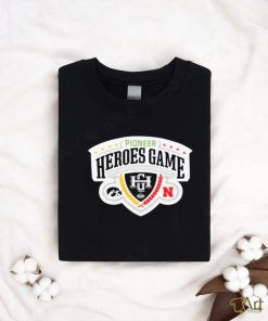 Nebraska Cornhuskers Vs Iowa Hawkeyes 2023 Pioneer Heroes Game T shirt