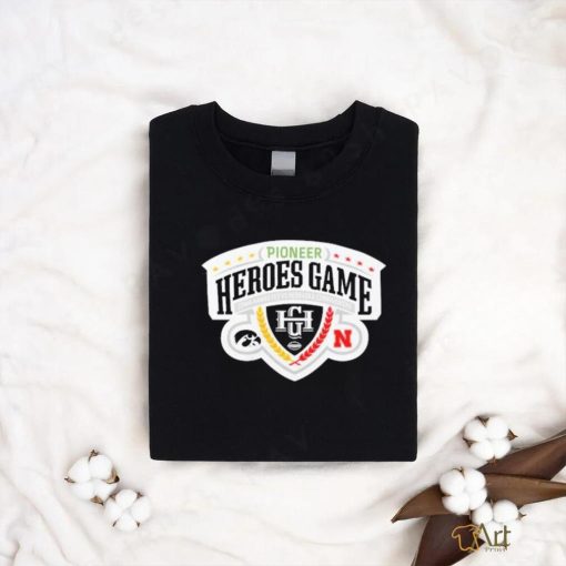 Nebraska Cornhuskers Vs Iowa Hawkeyes 2023 Pioneer Heroes Game T shirt