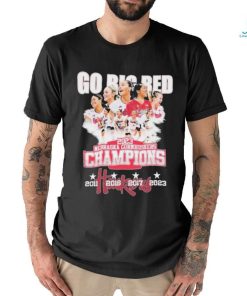 Nebraska Cornhuskers Women’s Volleyball Go Big Red Champions 2023 Shirt