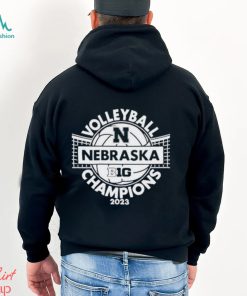 Nebraska Volleyball 2023 Big Ten Champions Shirt