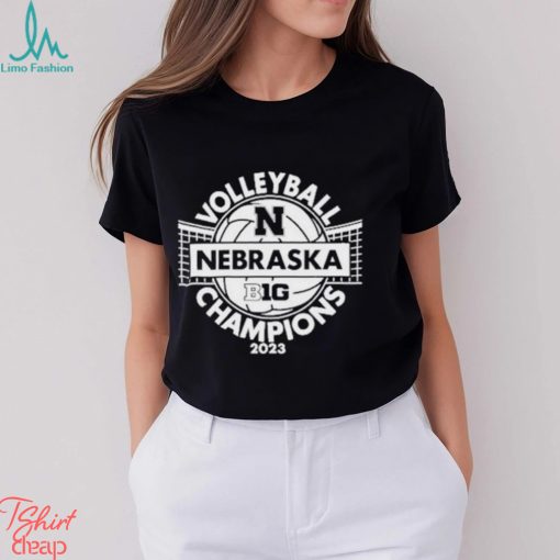 Nebraska Volleyball 2023 Big Ten Champions Shirt
