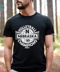 Nebraska Volleyball 2023 Big Ten Champions Shirt