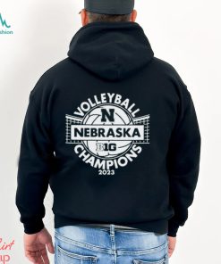 Nebraska Volleyball Big Ten Champions 2023 Shirt