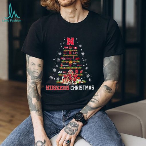 Nebraska Volleyball Huskers Christmas Tree Shirt