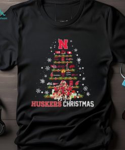 Nebraska Volleyball Huskers Christmas Tree Shirt