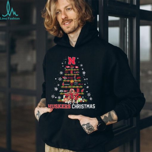 Nebraska Volleyball Huskers Christmas Tree Shirt