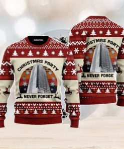 Never Forget Nakatomi Plaza Christmas Party 1988 Christmas Unisex Ugly Sweater