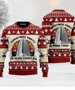 Never Forget Nakatomi Plaza Christmas Party 1988 Christmas Unisex Ugly Sweater