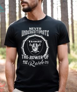 Never Uderestimate The Power Of The RAIDERS Shirt