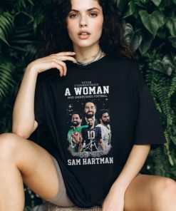 Never Underestimate A Woman Who Understands Football And Loves Sam Hartman Shirt