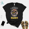 Michael Jordan Chicagon Bulls cartoon signature shirt
