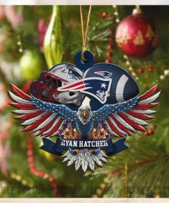 New England Patriots Decorations, Eagles Christmas Ornaments