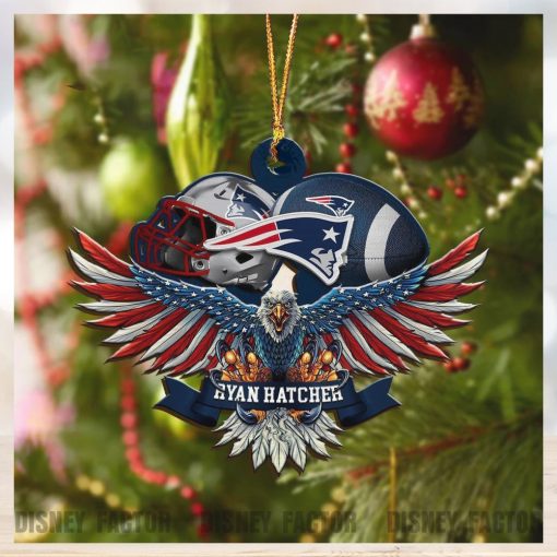 New England Patriots Decorations, Eagles Christmas Ornaments