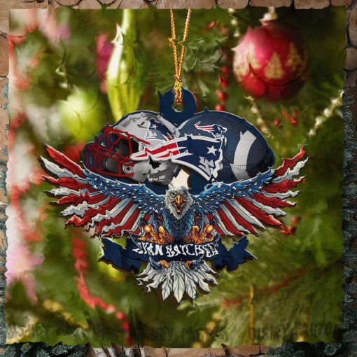 New England Patriots Decorations, Eagles Christmas Ornaments