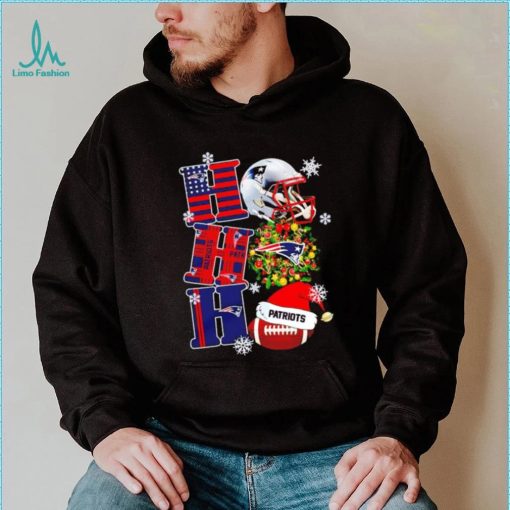New England Patriots NFL ho ho ho Christmas shirt