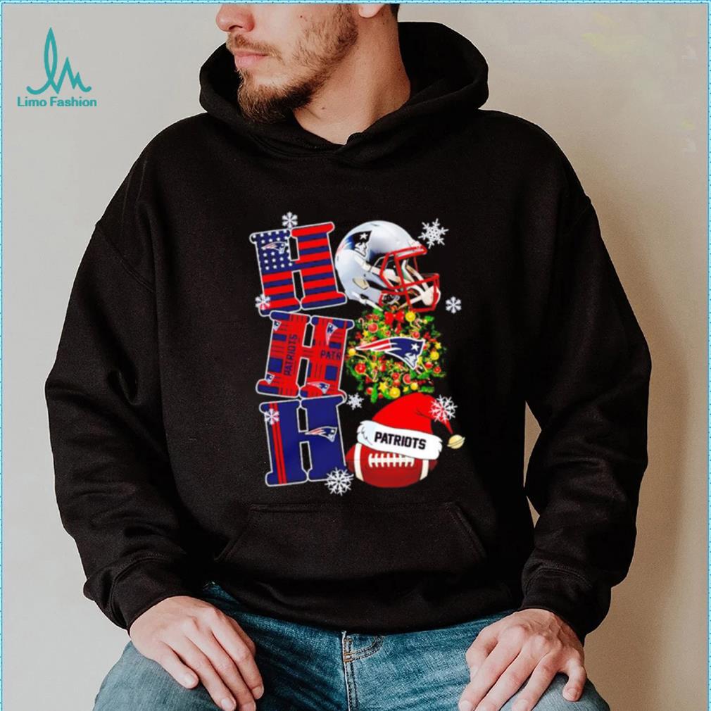 New England Patriots NFL ho ho ho Christmas shirt New England Patriots NFL ho ho ho Christmas shirt