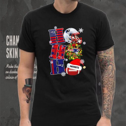 New England Patriots NFL ho ho ho Christmas shirt