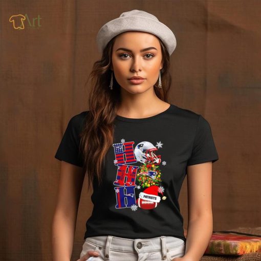 New England Patriots NFL ho ho ho Christmas shirt