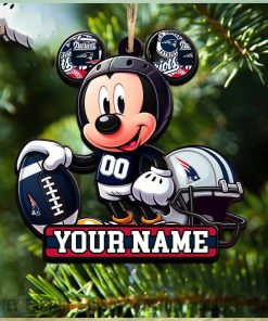 New England Patriots Ornaments, Mickey Christmas Decorations, Nfl Football Christmas