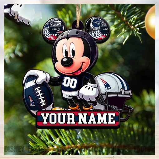 New England Patriots Ornaments, Mickey Christmas Decorations, Nfl Football Christmas