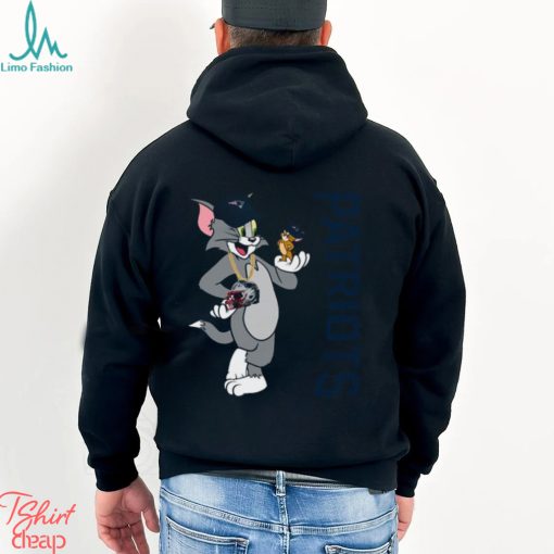 New England Patriots T Shirt Print Tom And Jerry Nfl Tom And Jerry Tshirt For Fans