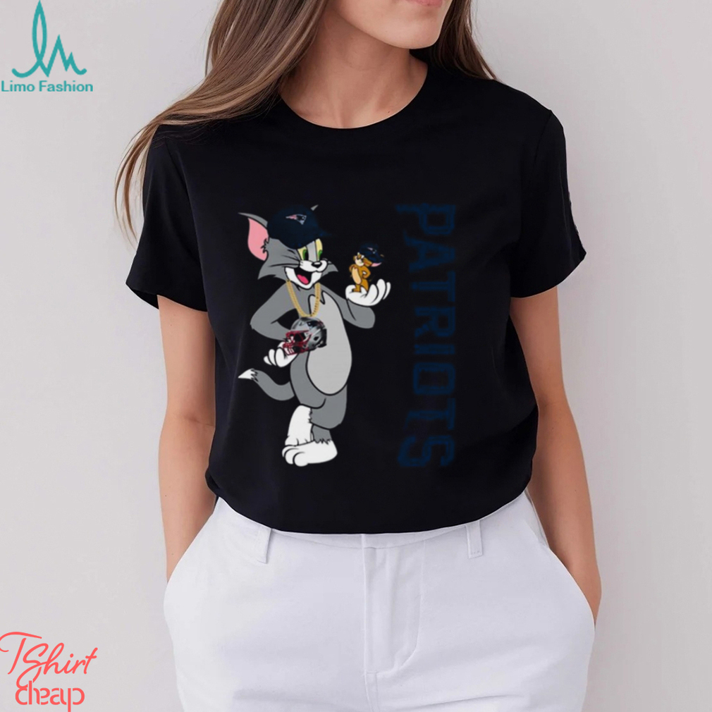 New England Patriots T Shirt Print Tom And Jerry Nfl Tom And Jerry Tshirt For Fans New England Patriots T Shirt Print Tom And Jerry Nfl Tom And Jerry Tshirt For Fans