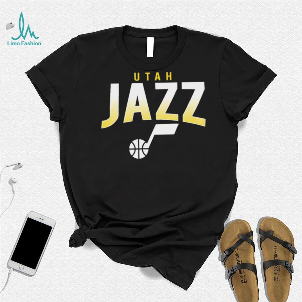 New Era Utah Jazz Black Logo Shirt New Era Utah Jazz Black Logo Shirt