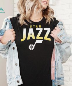 New Era Utah Jazz Black Logo Shirt