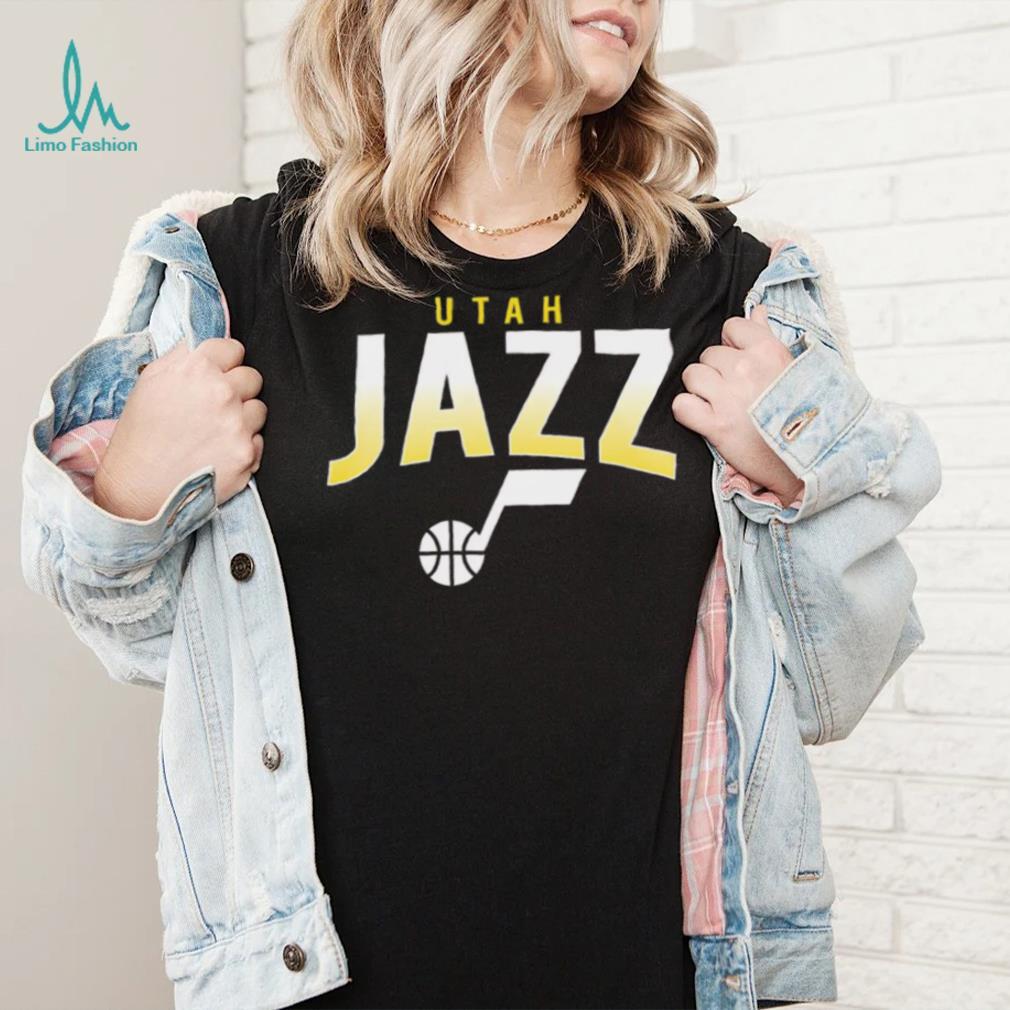 New Era Utah Jazz Black Logo Shirt New Era Utah Jazz Black Logo Shirt