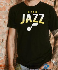 New Era Utah Jazz Black Logo Shirt