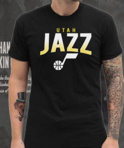 New Era Utah Jazz Black Logo Shirt