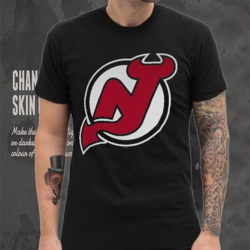 New Jersey Devils Green Reverse Retro Creator T Shirt