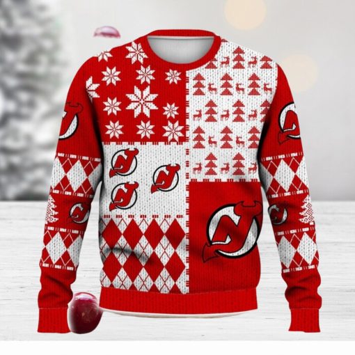 New Jersey Devils Ice Hockey NHL Ugly Christmas Sweater