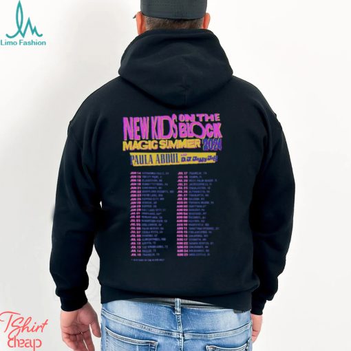 New Kids on the Block The Magic Summer 2024 Tour Setlists Unisex Shirt