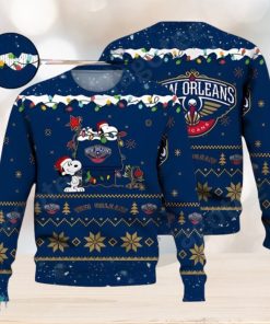 New Orleans Pelicans Snoopy MLB Ugly Christmas Sweater Impressive Gift