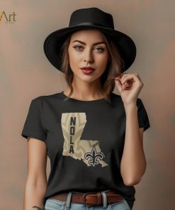 New Orleans Saints Local Black T Shirt