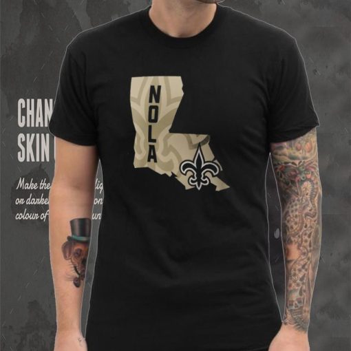 New Orleans Saints Local Black T Shirt