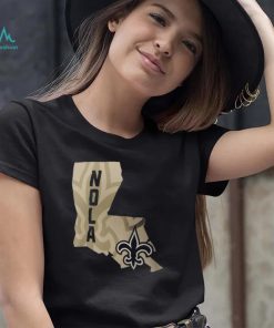New Orleans Saints Local Black T Shirt