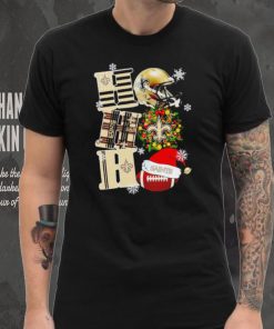 New Orleans Saints NFL ho ho ho Christmas shirt, hoodie, sweater, long sleeve and tank top New Orleans Saints NFL ho ho ho Christmas shirt