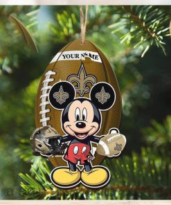 New Orleans Saints Ornaments, Mickey Mouse Christmas Decorations, Nfl Gift