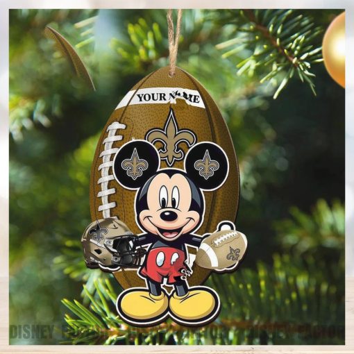 New Orleans Saints Ornaments, Mickey Mouse Christmas Decorations, Nfl Gift