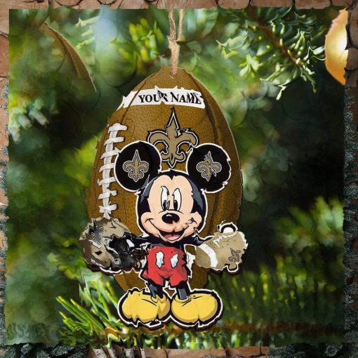 New Orleans Saints Ornaments, Mickey Mouse Christmas Decorations, Nfl Gift