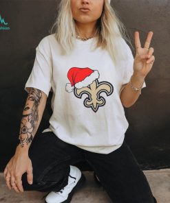 New Orleans Saints Santa Logo Christmas Holiday Shirt