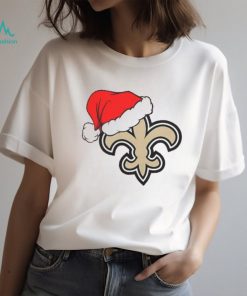New Orleans Saints Santa Logo Christmas Holiday Shirt