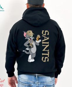 New Orleans Saints T Shirt Print Tom And Jerry Nfl Tom And Jerry Tshirt For Fans