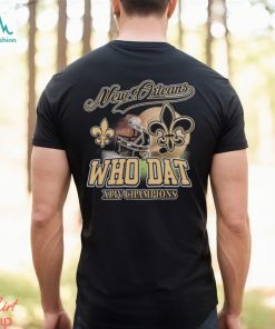 New Orleans Saints Who Dat Super Bowl Champions Shirt
